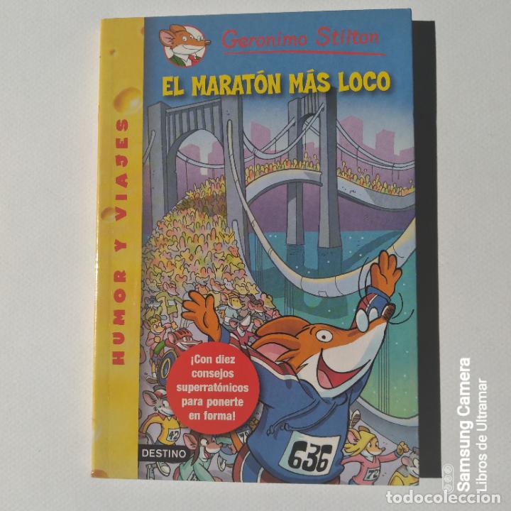 Libros: Geronimo Stilton. El marat&oacute;n m&aacute;s tonto. - Foto 1