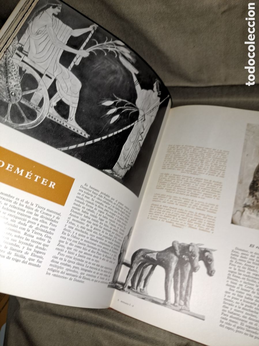 Libros: MITOLOG&Iacute;A DEL MEDITERR&Aacute;NEO AL GANGES, PLANETA 1970 - Foto 5