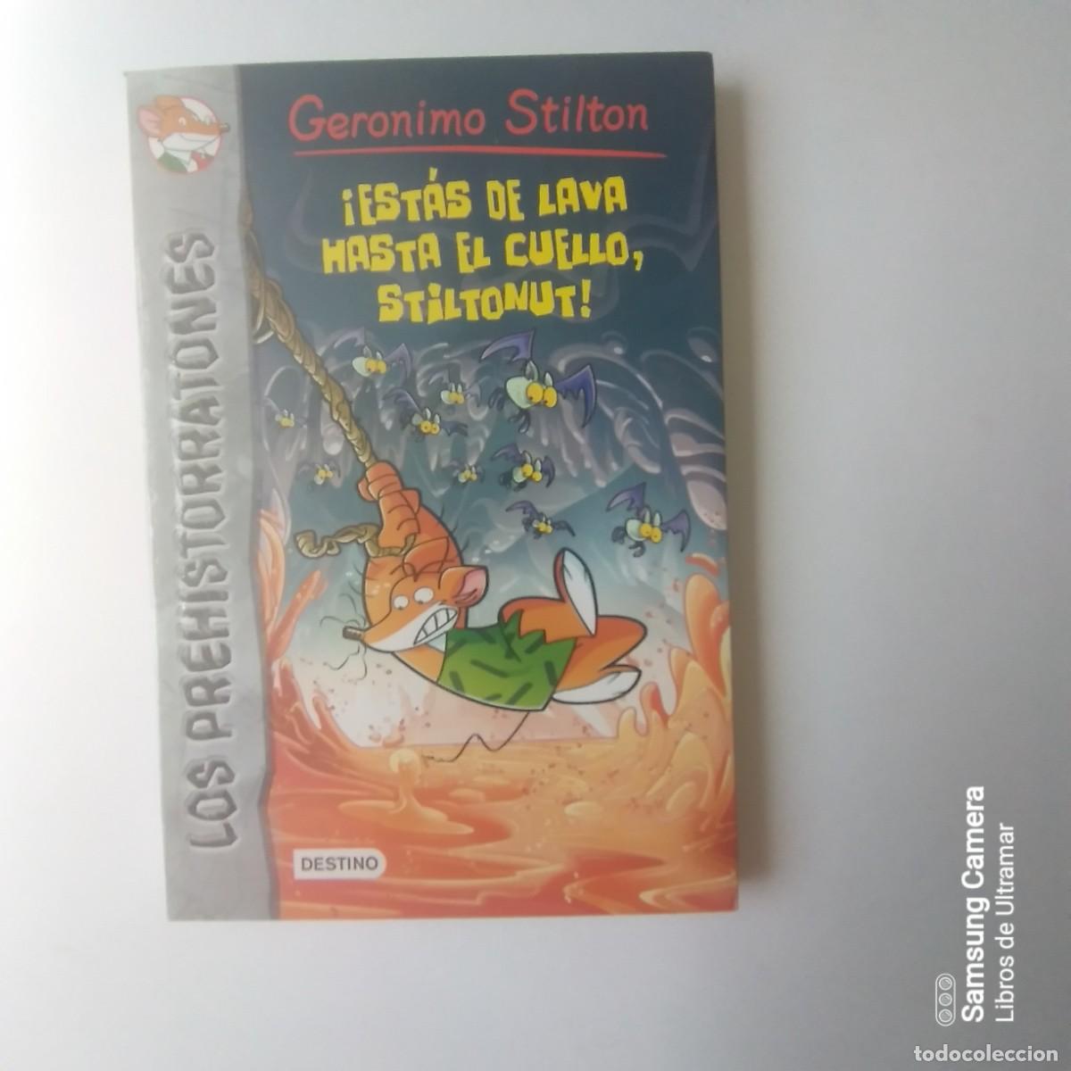 Libros: Geronimo Stilton. &iexcl;Est&aacute;s de lava hasta el cuello, Stiltonut!. - - Foto 1