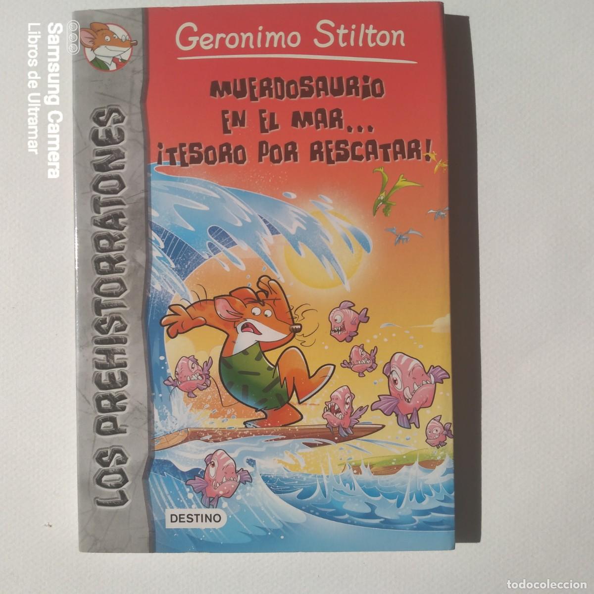 Libros: Geronimo Stilton. Muerdosaurio en el mar... &iexcl;tesoro por rescatar! - Foto 1
