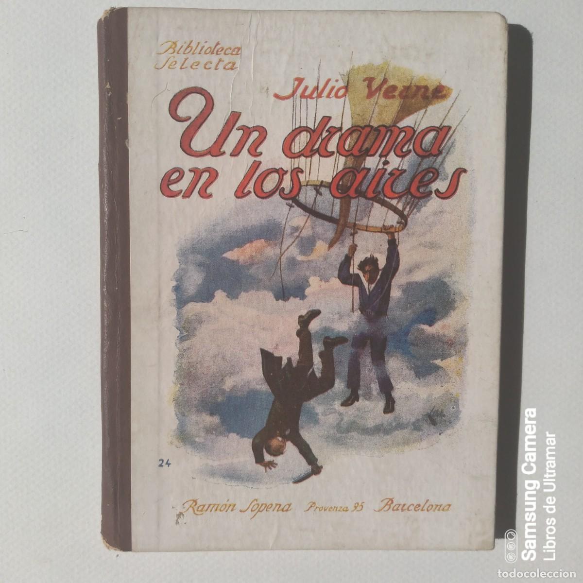 Libros: Un drama en los aires. - Verne, Julio. - Foto 1