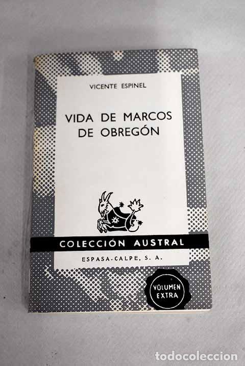 Libros: Vida de Marcos de Obreg&oacute;n.- Espinel, Vicente - Foto 1