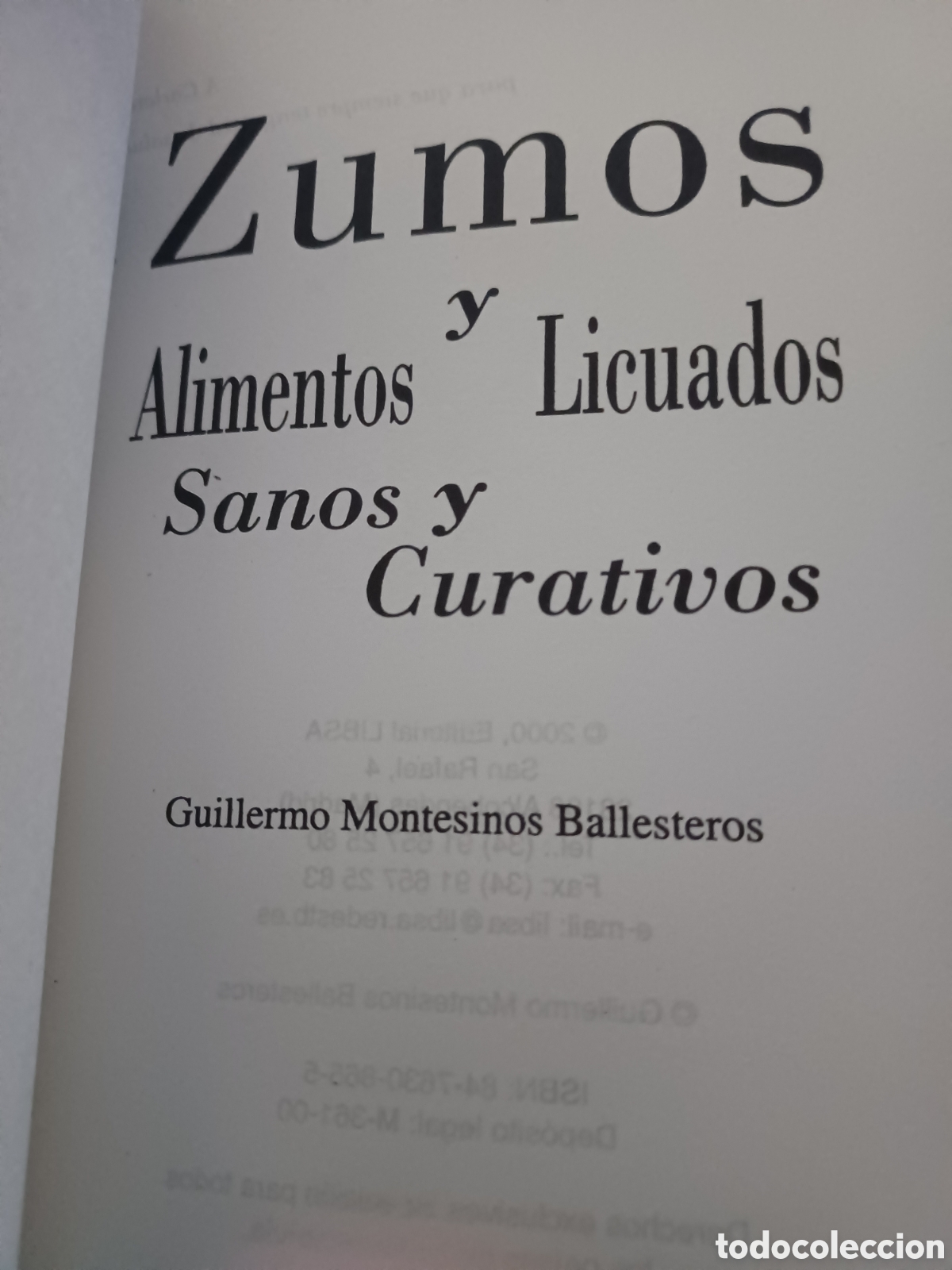 Libros: Barybook 210 Zumos y alimentos licuados Libsa - Foto 3