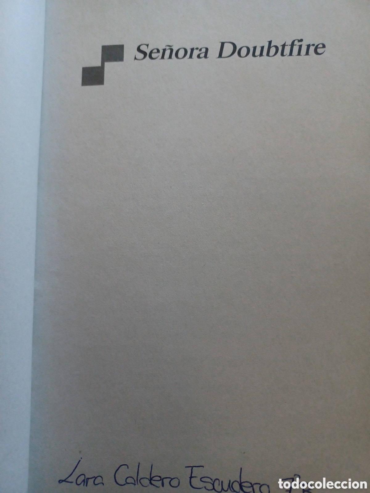 Libros: Barybook 210 Se&ntilde;ora Doubtfire Anne fine alfaguara - Foto 5