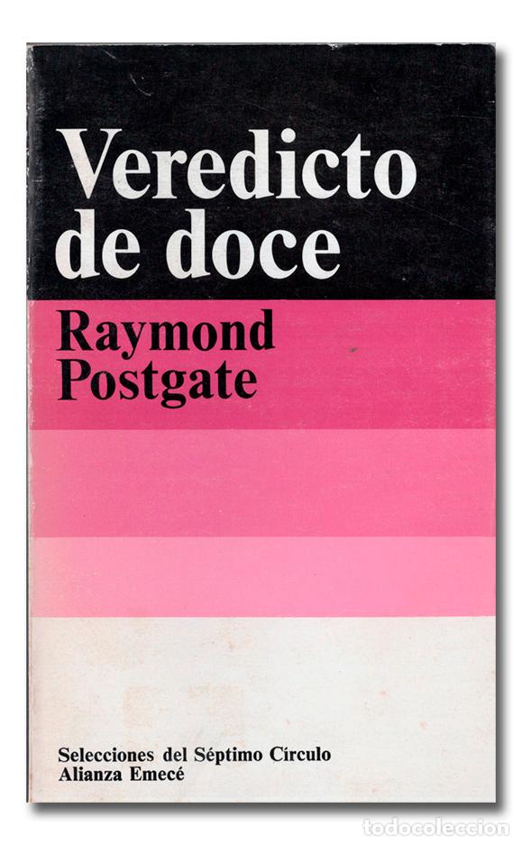 Libros: POSTGATE (Raymond). Veredicto de doce [12] - Foto 1