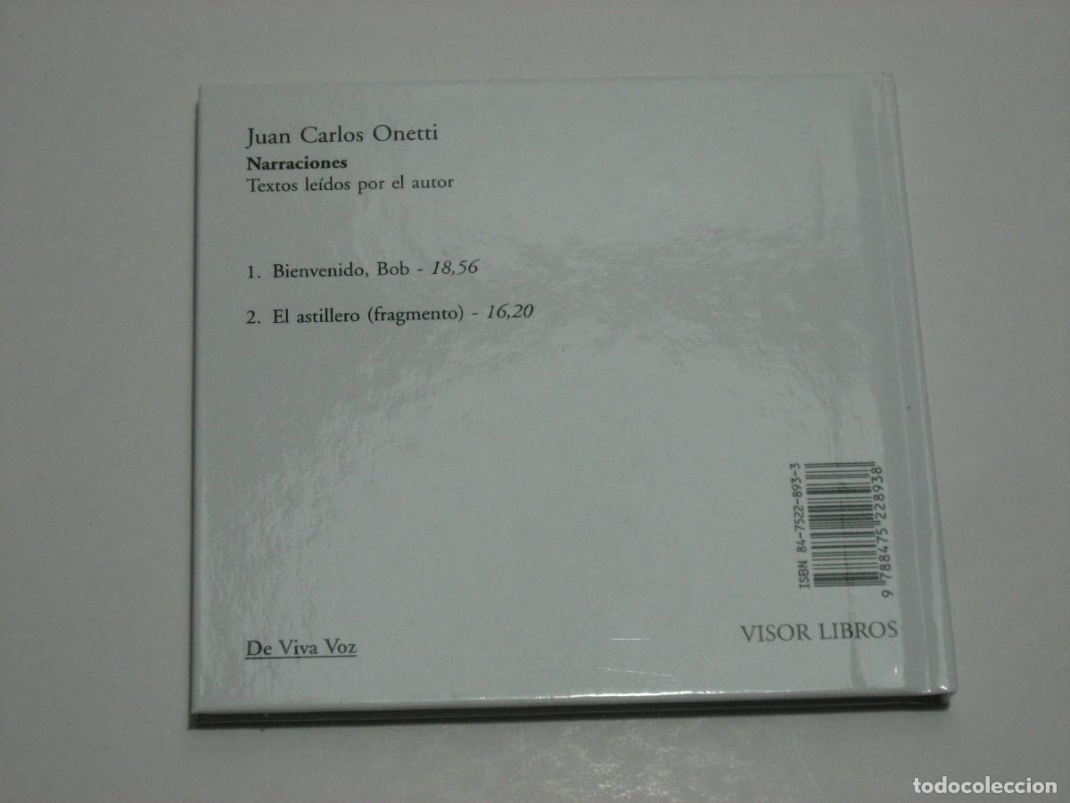 Libros: NARRACIONES. Libro y CD - Juan Carlos Onetti - Foto 2