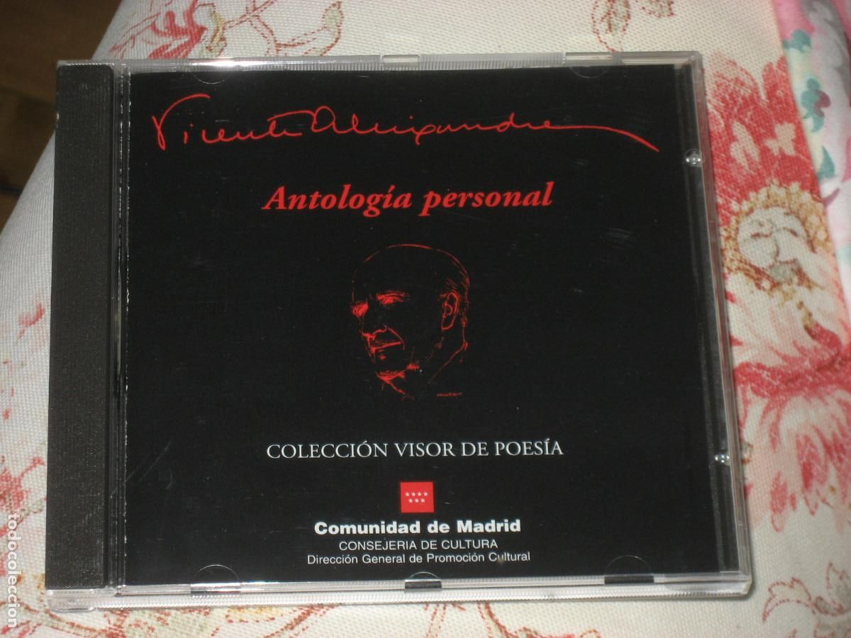 Libros: ANTOLOG&Iacute;A PERSONAL. CD - Vicente Aleixandre - Foto 1