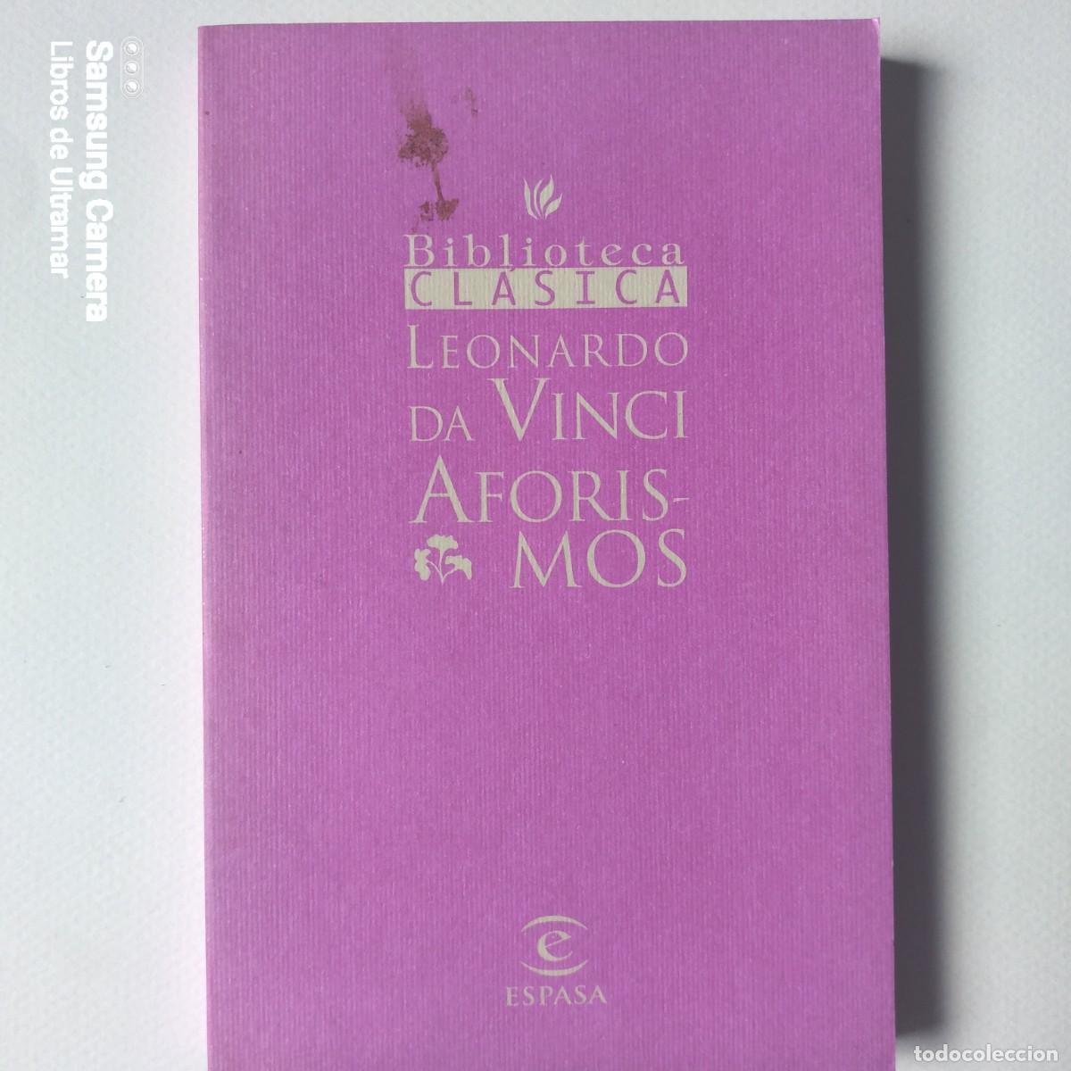 Libros: Aforismos. - Da Vinci, Leonardo. - Foto 1