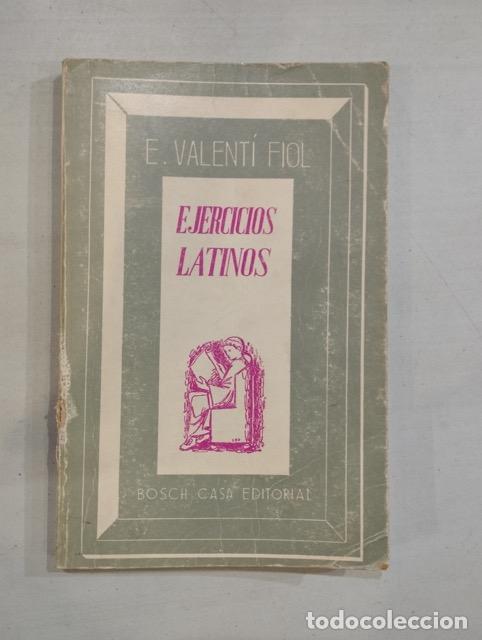 Libros: E. Valent&iacute; Fiol - Ejercicios latinos - Foto 1