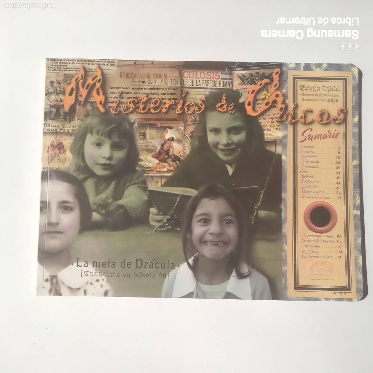 Libros: Misterios de chicas. la revista de la ni&ntilde;a - vampiro. La nieta de Dr&aacute;cula. Taller de Literatura Expe
