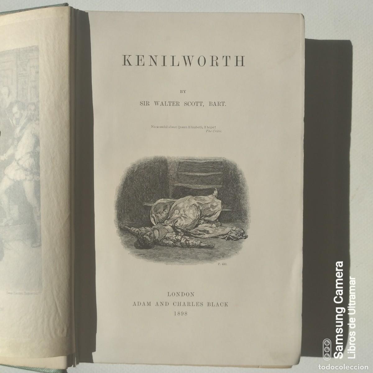 Libros: Kenilworth. - Scott, Sir Walter. - Foto 1
