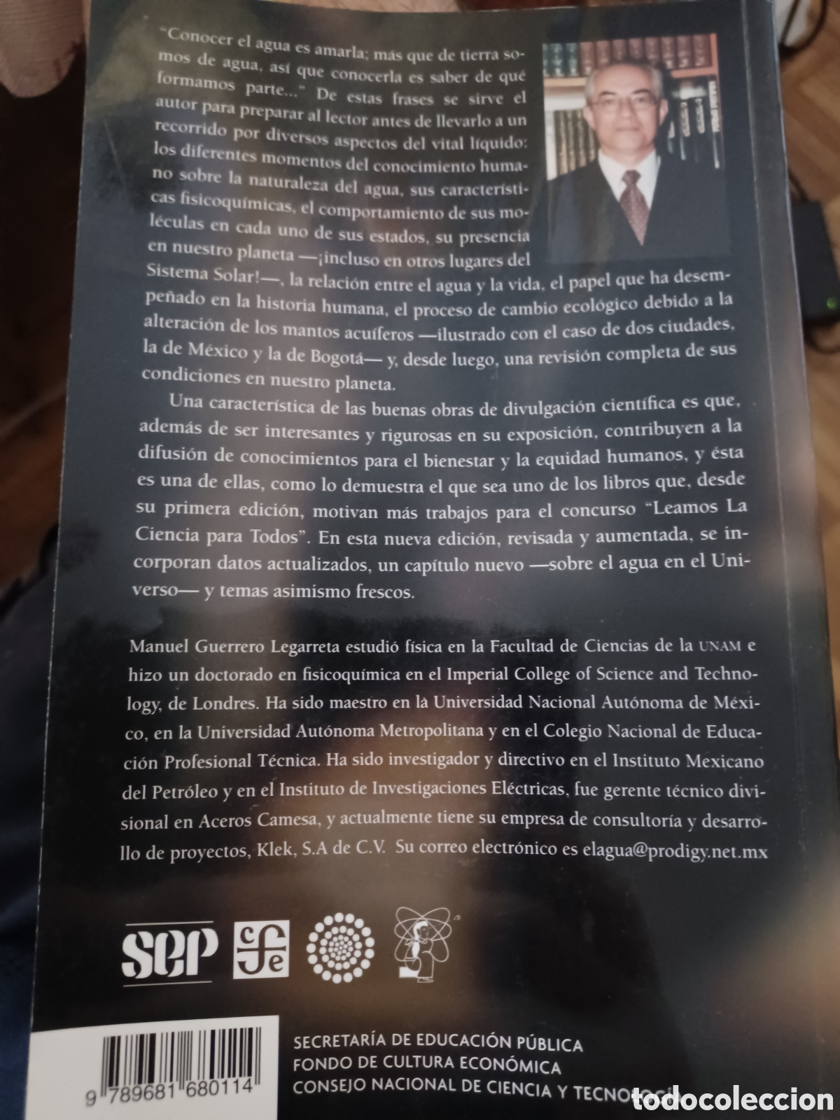 Libros: Barybook 219. El agua Manuel Guerrero ciencia - Foto 2