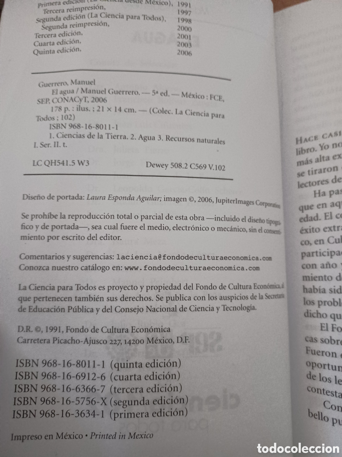 Libros: Barybook 219. El agua Manuel Guerrero ciencia - Foto 4