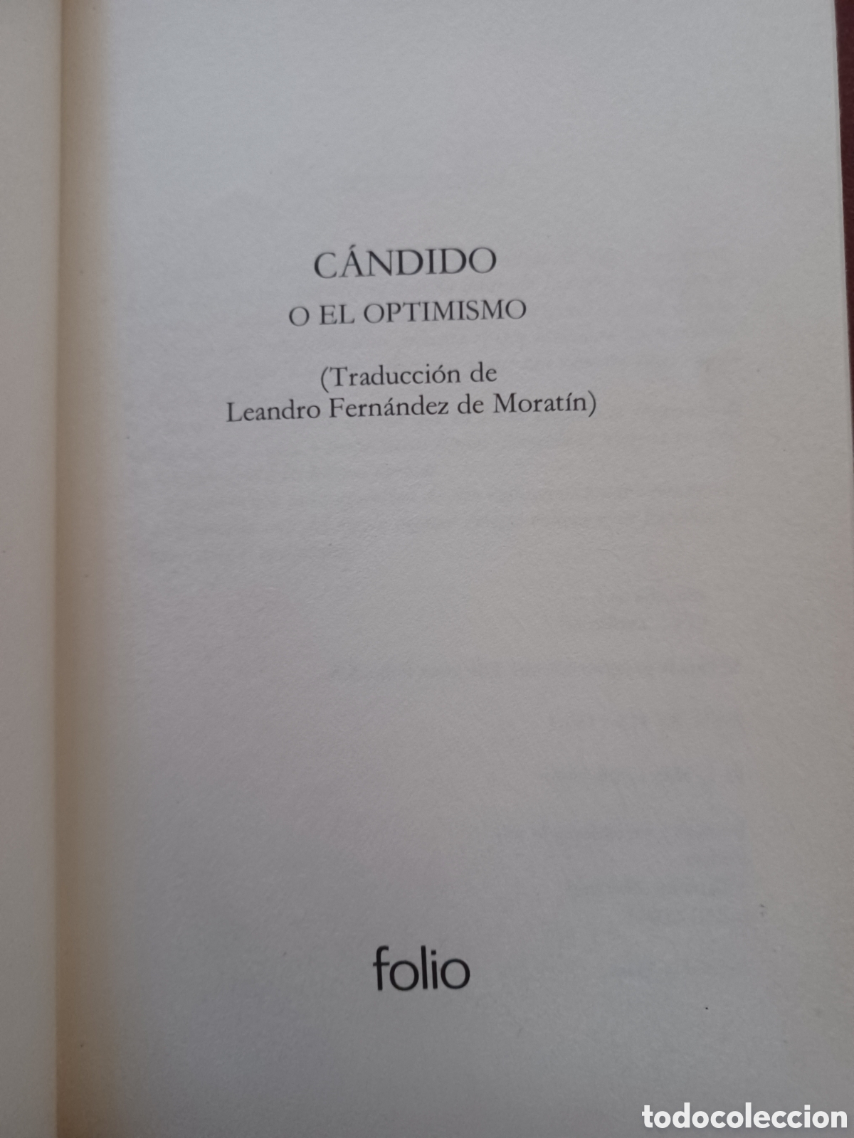 Libros: Barybook 241. C&aacute;ndido o el optimismo Voltaire folio - Foto 3