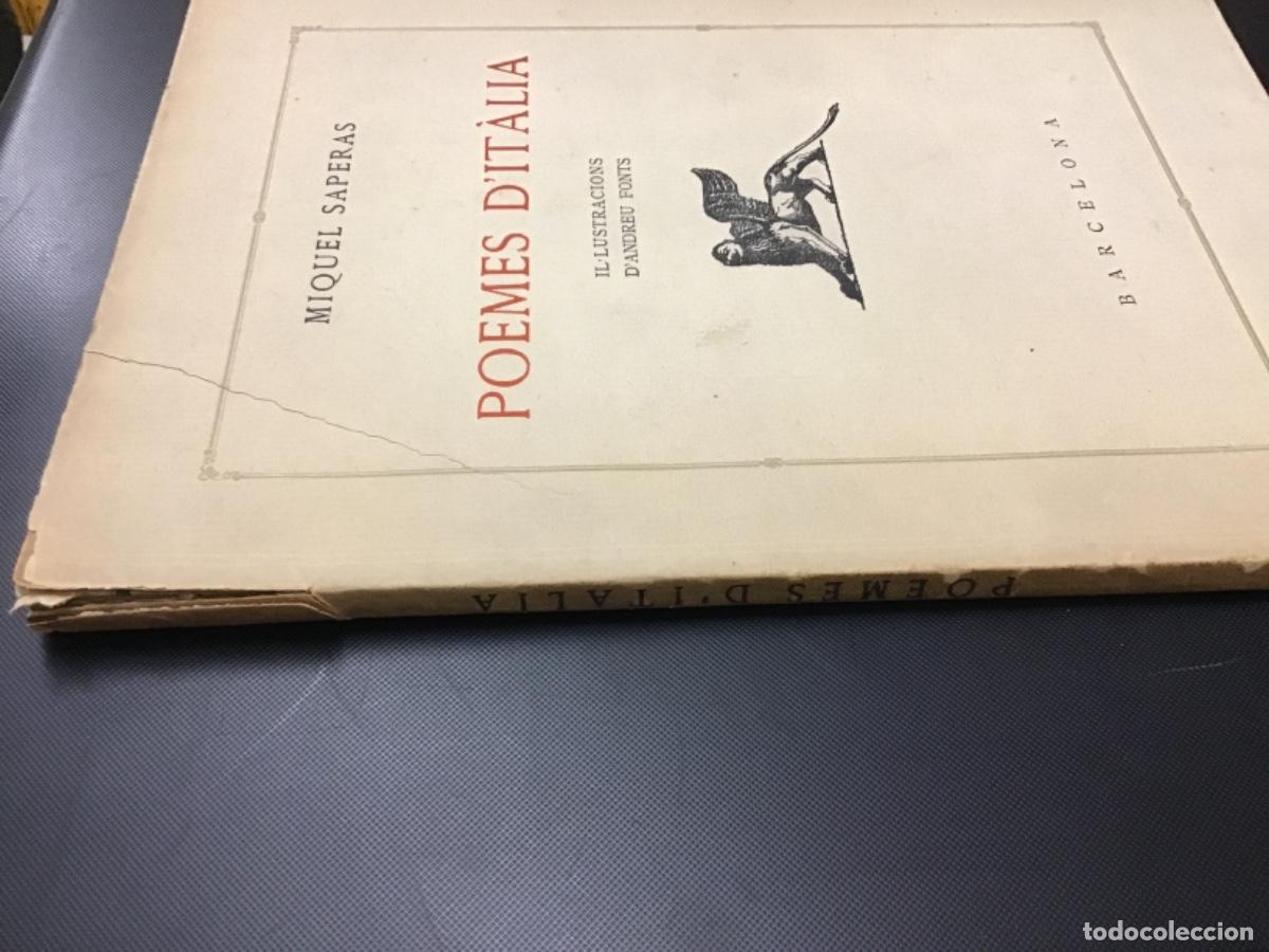 Libros: POEMES DIT&Agrave;LIA. - SAPERAS, Miquel. - Foto 2