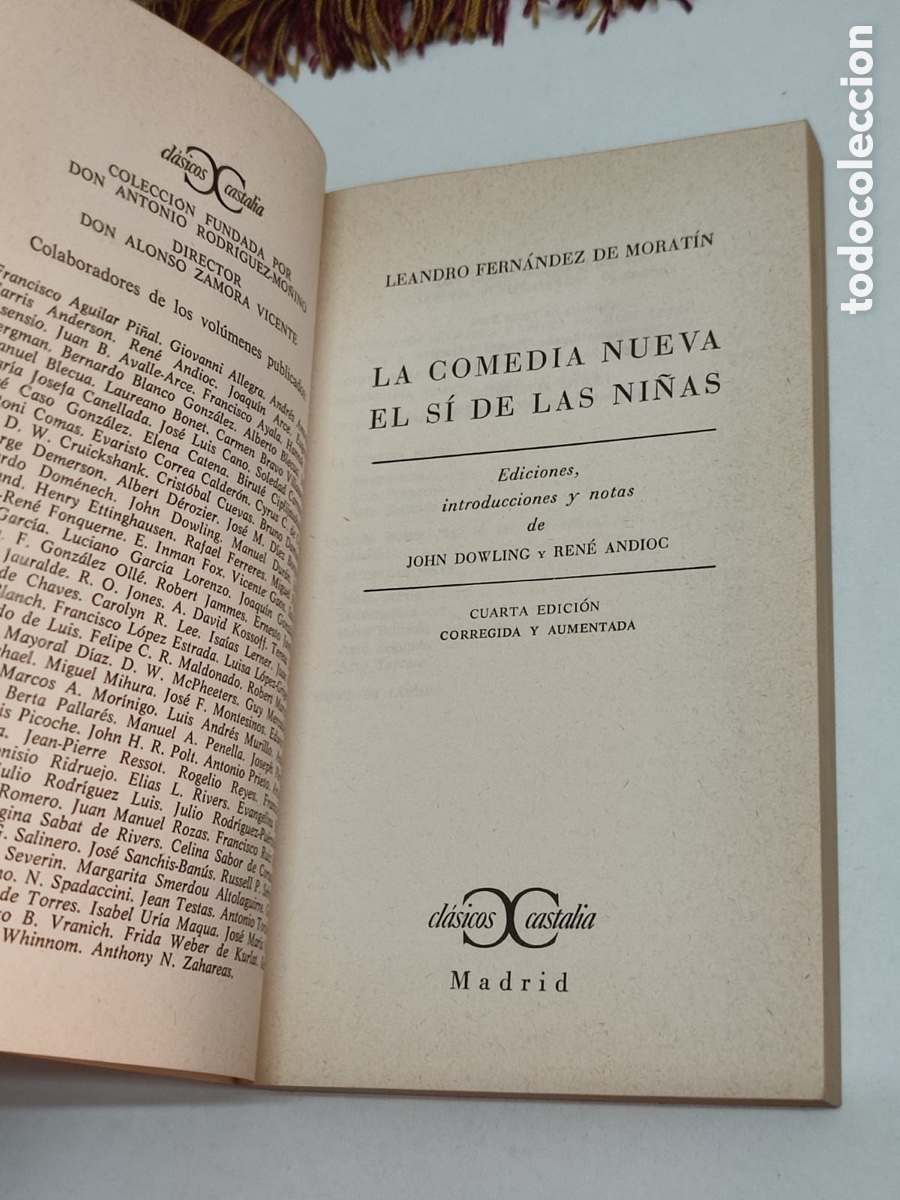 Libros: L. Fernandez de Morat&iacute;n El s&iacute; de las ni&ntilde;as - Foto 3
