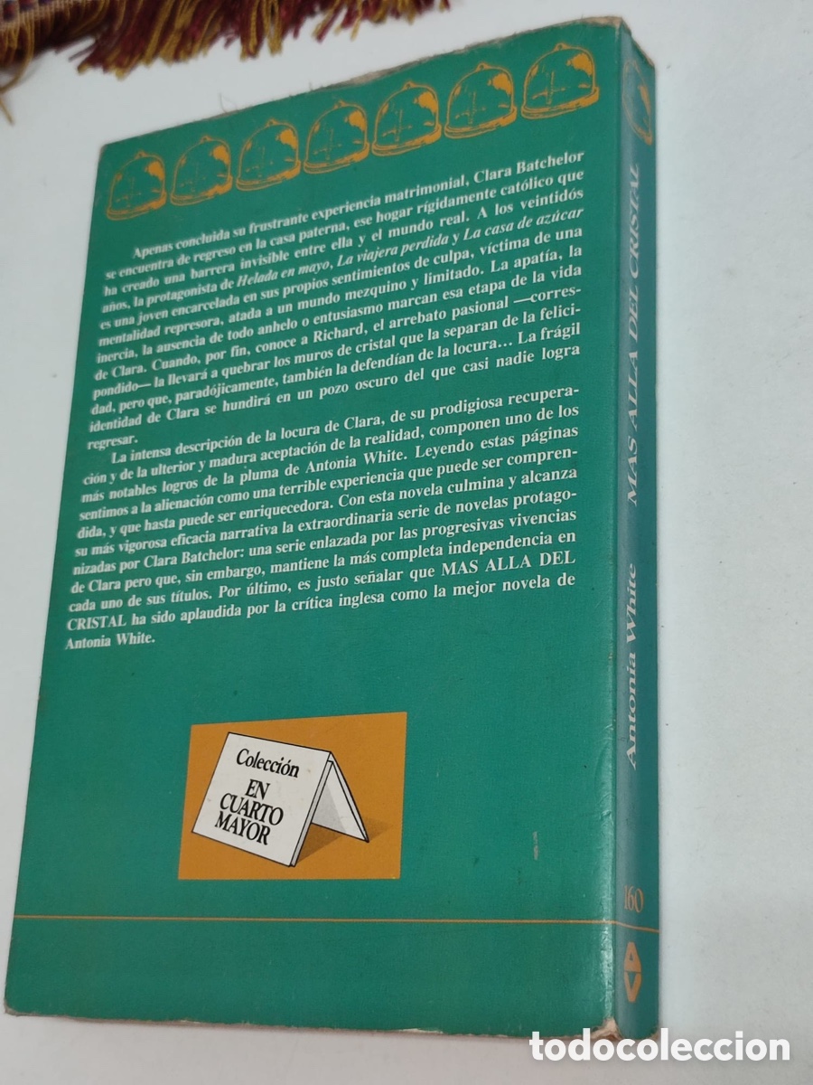 Libros: Antonia White Mas all&aacute; del cristal - Foto 3