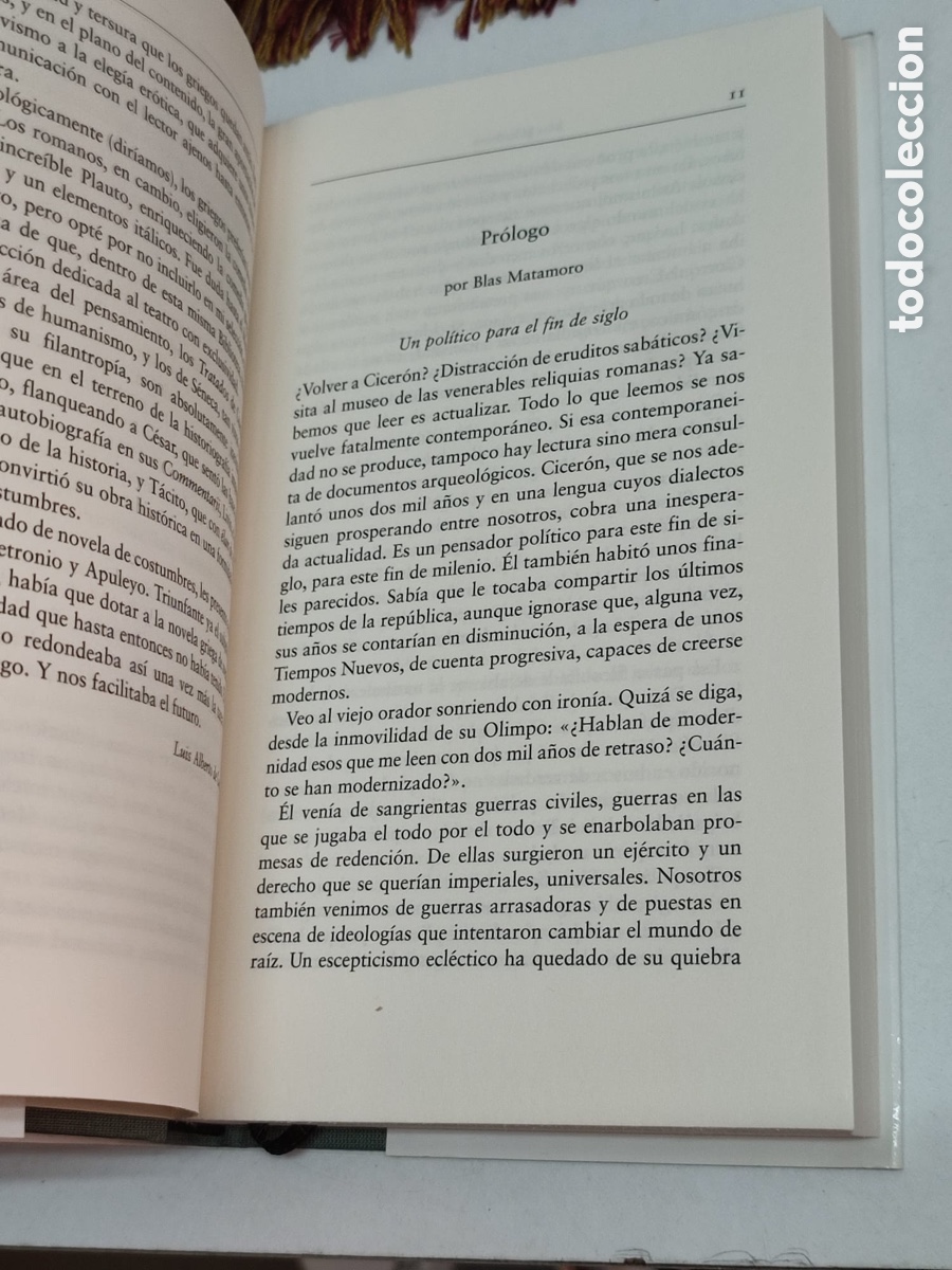 Libros: Cicer&oacute;n Tratados C&iacute;rculo de lectores - Foto 2