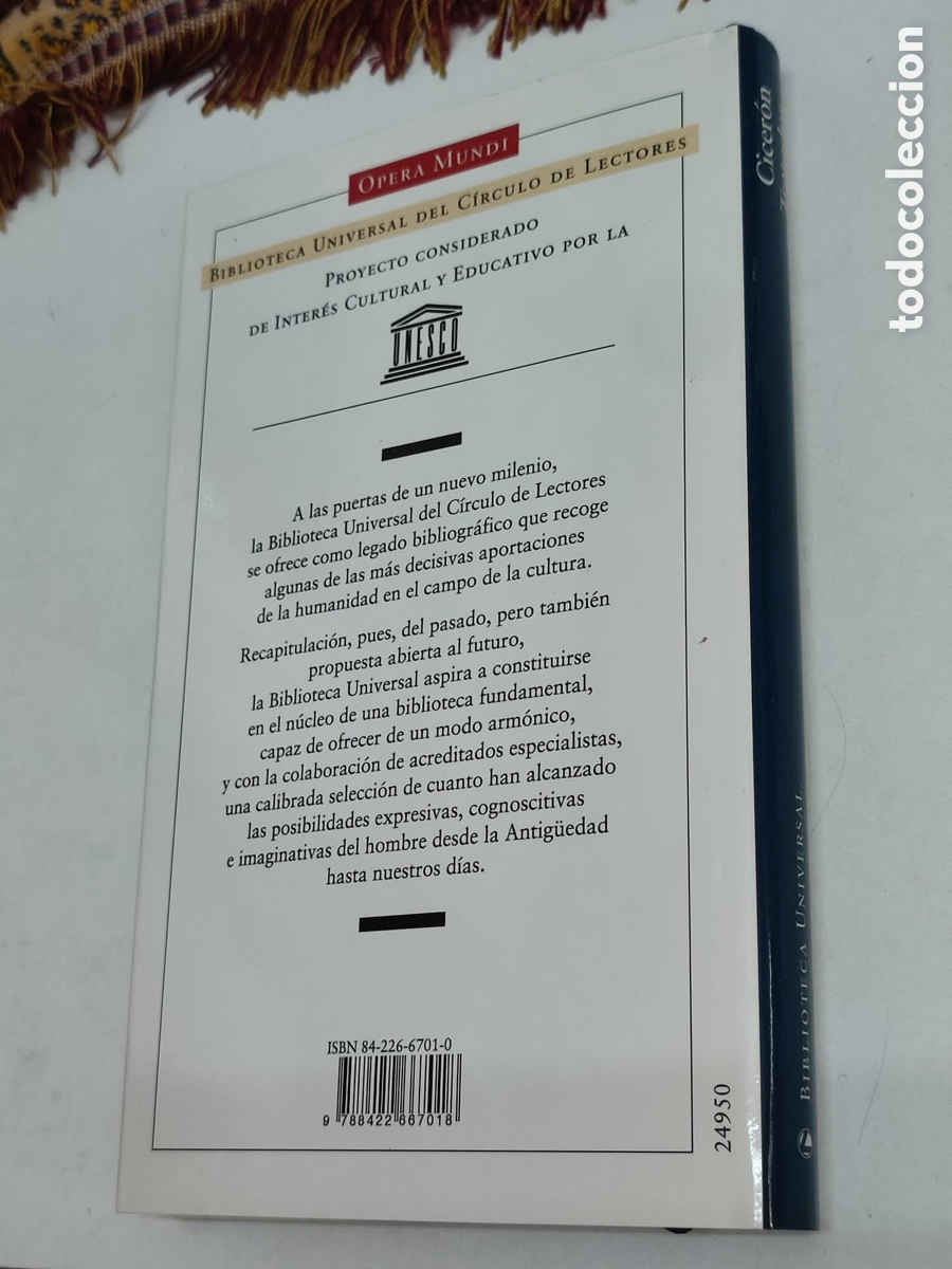 Libros: Cicer&oacute;n Tratados C&iacute;rculo de lectores - Foto 4