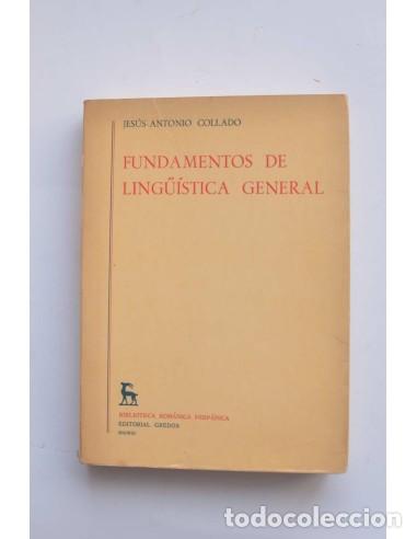 Libros: Fundamentos de ling&uuml;&iacute;stica general - COLLADO, Jes&uacute;s Antonio - Foto 1