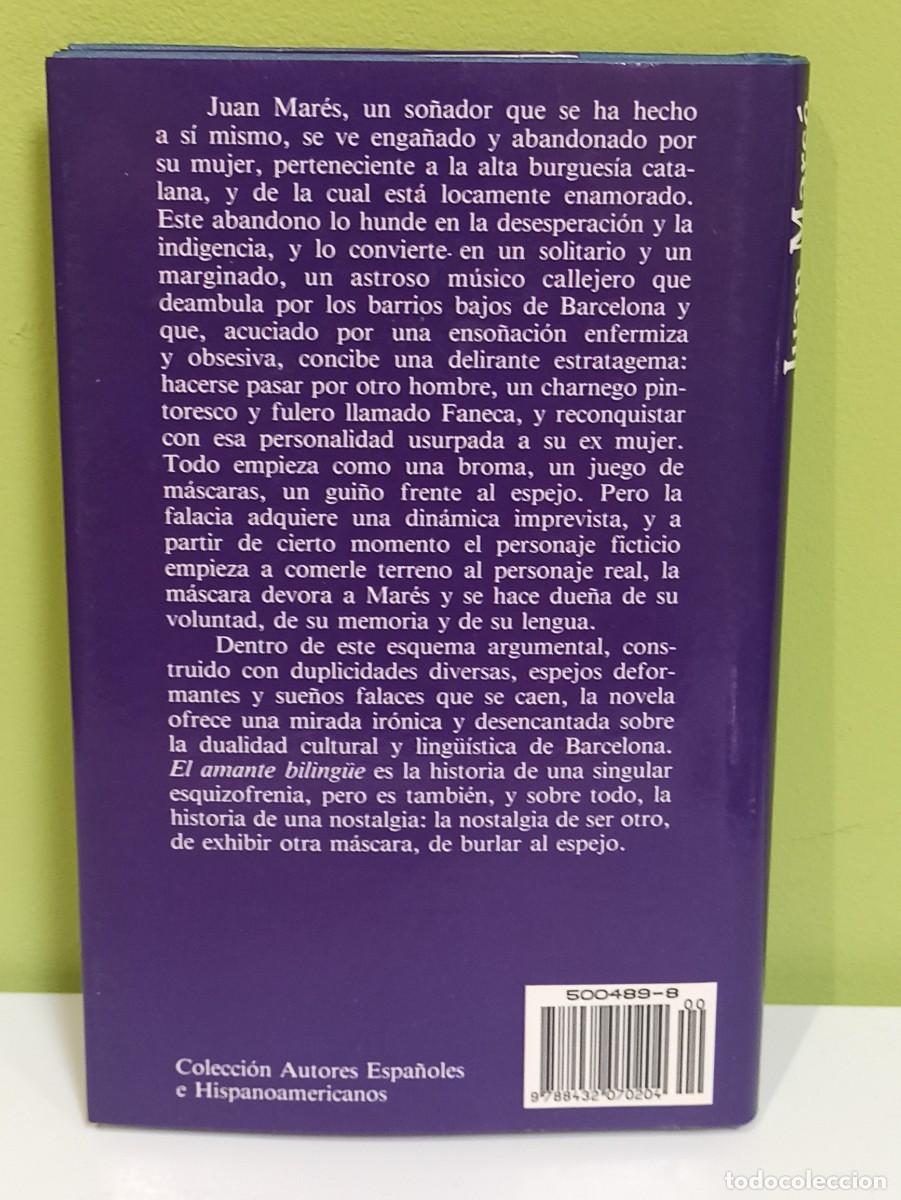 Libros: Libro El amante biling&uuml;e Juan Marse - Foto 2