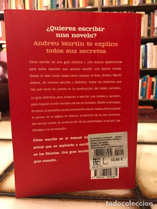 Libros: C&oacute;mo escribo. Las reglas del juego. Andreu Mart&iacute;n. - Foto 2