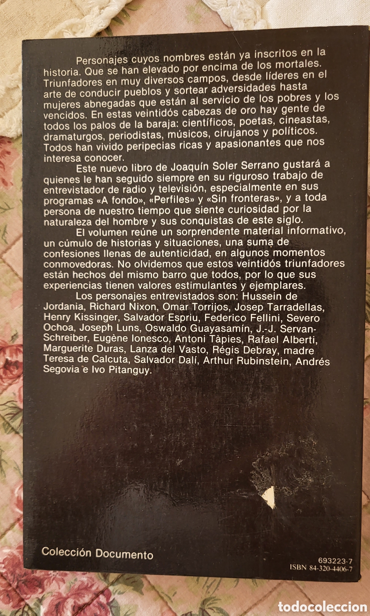 Libros: PERSONAJES a fondo/Joaquin Soler Serrano - Foto 2