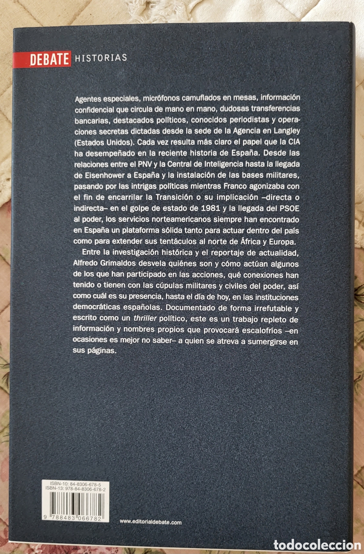 Libros: LA CIA EN ESPA&Ntilde;A/Alfredo Grimaldos - Foto 2