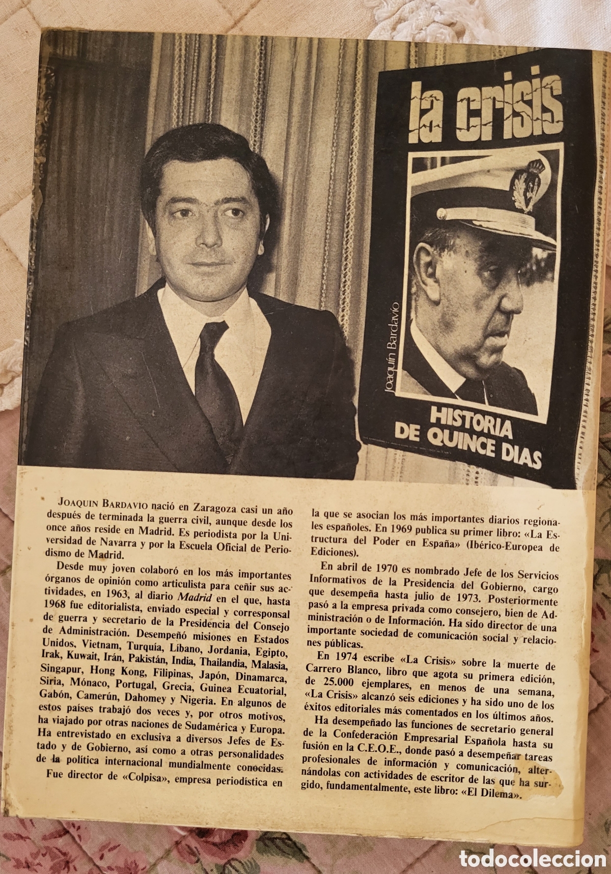 Libros: EL DILEMA/Joaquin Bardavio - Foto 2