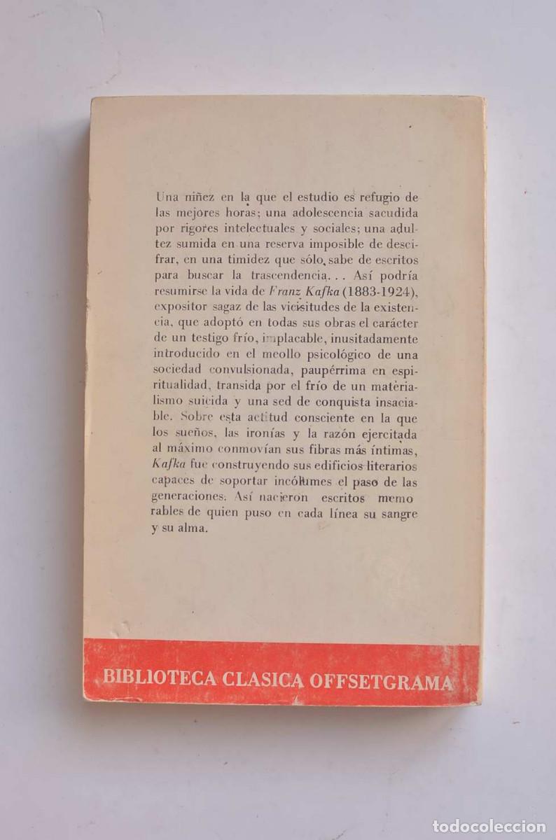 Libros: El proceso - KAFKA, Franz - Foto 4