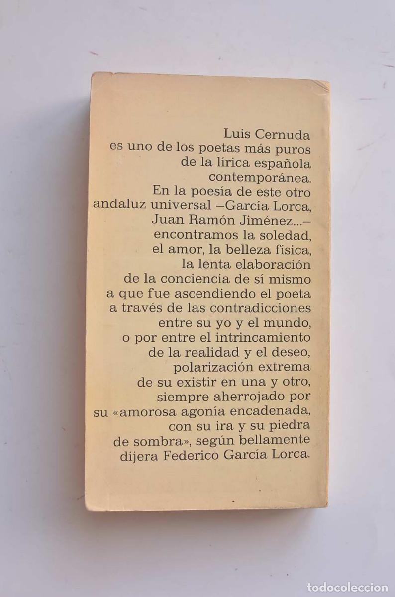 Libros: Luis Cernuda. Antolog&iacute;a po&eacute;tica - CERNUDA, Luis - Foto 5