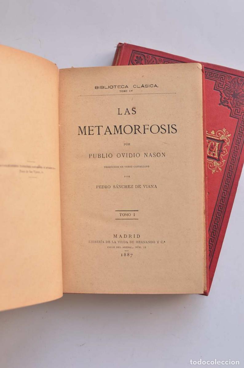 Libros: Las metamorfosis - OVIDIO - Foto 4