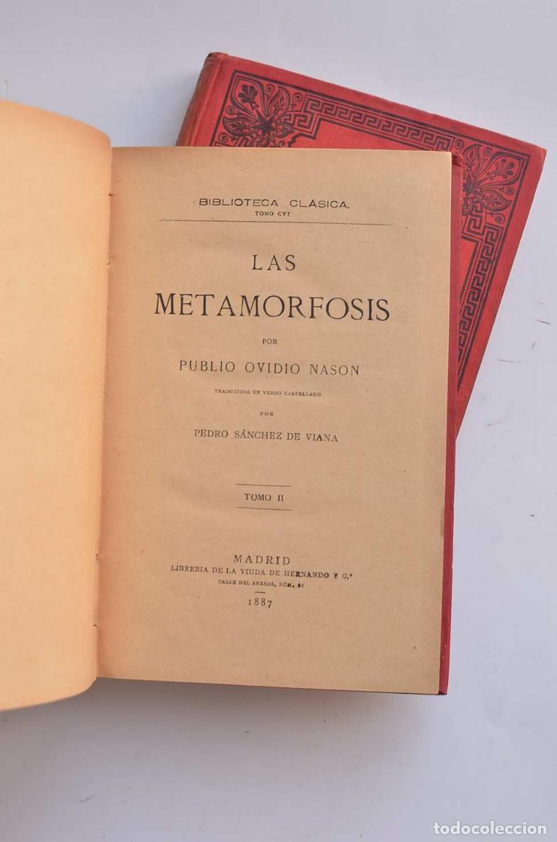 Libros: Las metamorfosis - OVIDIO - Foto 7