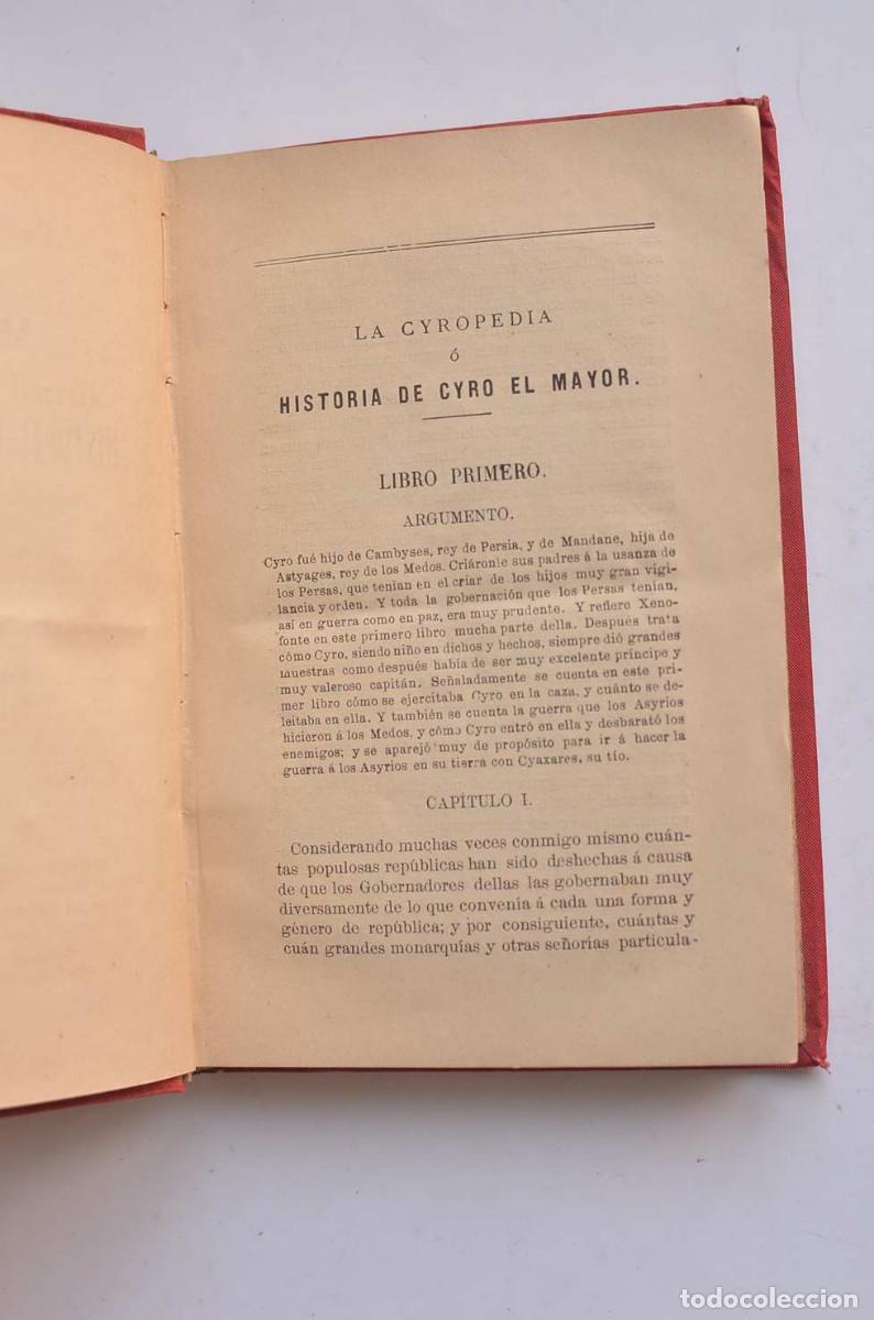 Libros: La Cyropedia. Historia de Cyro El Mayor - JENOFONTE - Foto 4