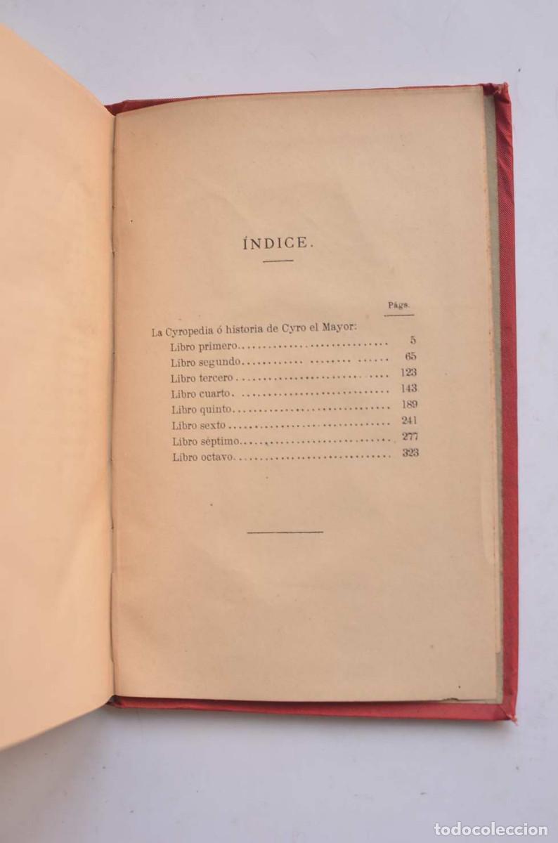 Libros: La Cyropedia. Historia de Cyro El Mayor - JENOFONTE - Foto 5