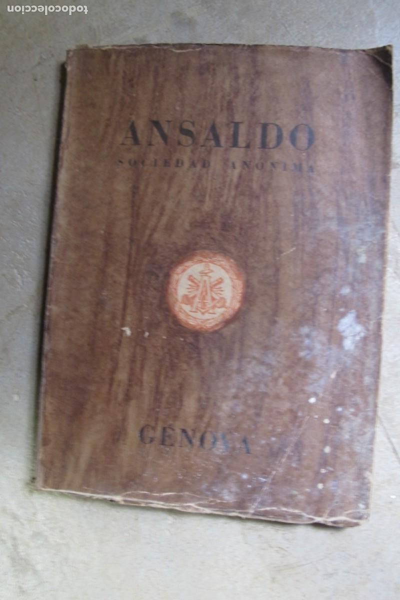Libros: ANSALDO SOCIEDAD ANONIMA. GENOVA - Foto 1