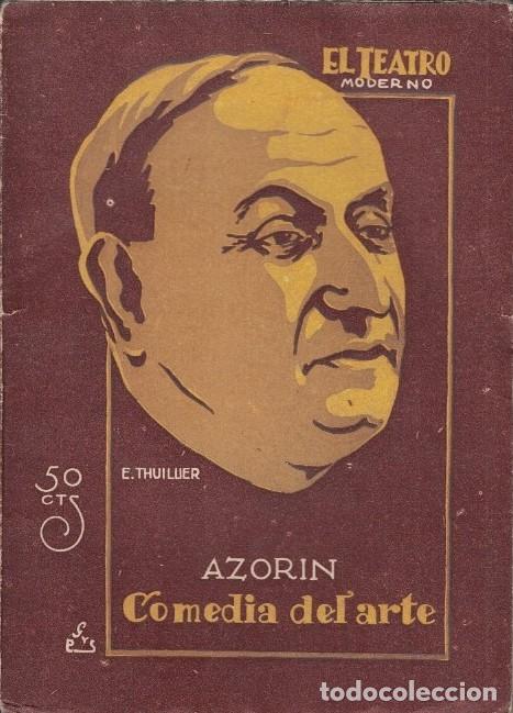 Libros: COMEDIA DEL ARTE. En tres actos. - Azor&iacute;n. - Foto 1