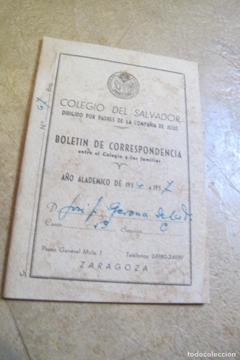 Libri di seconda mano: COLEGIO EL SALVADOR ZARAGOZA. BOLETIN DE CORRESPONDENCIA.