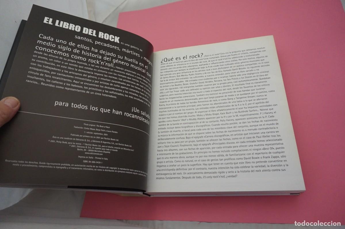 Libros: M2E/ EL LIBRO DEL ROCK - PHILIP DODD / EDICIONES B - Foto 5