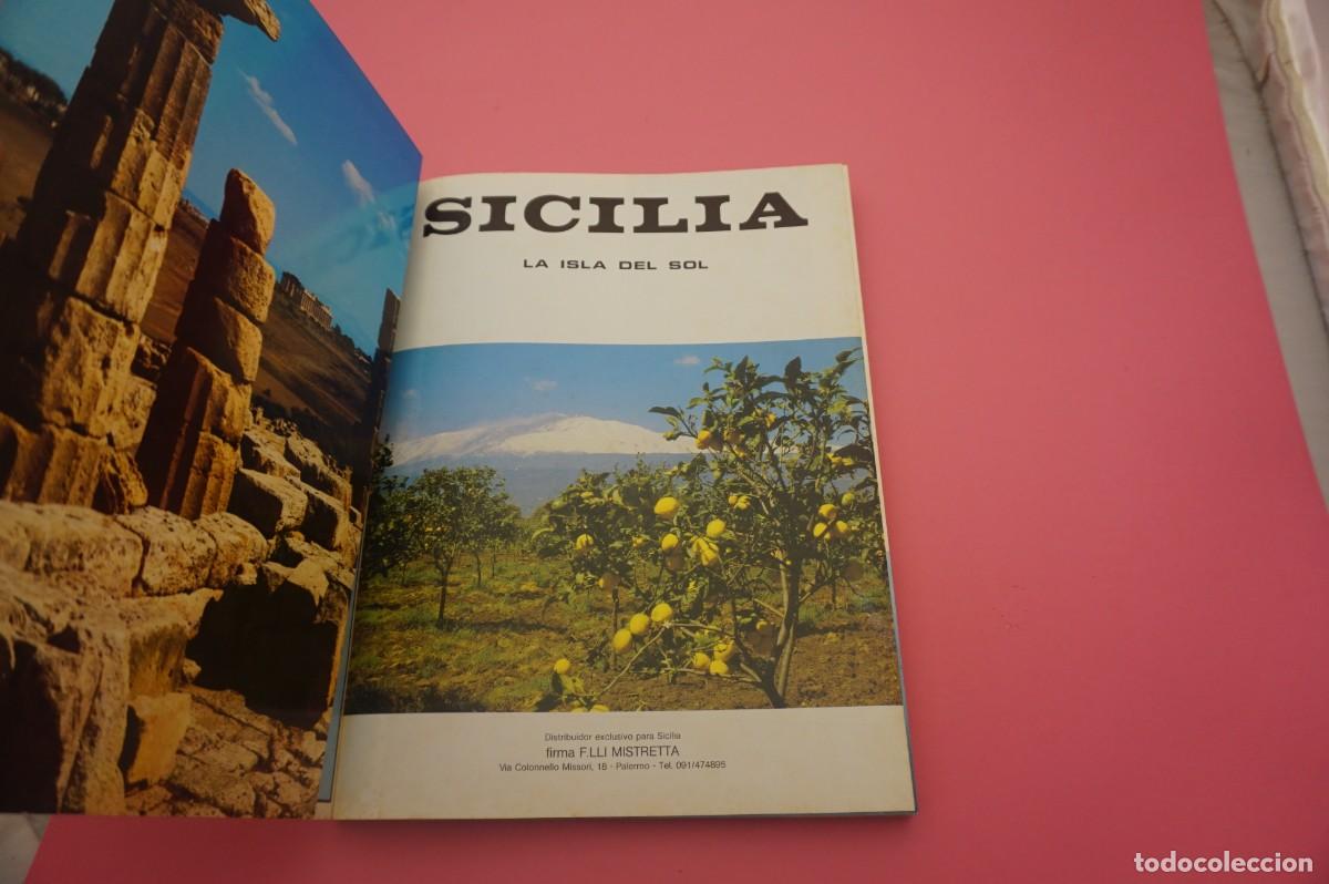 Libros: 16F/ SICILIA - LA ISLA DEL SOL / F. LLI MISTRETTA EDITOR - Foto 2