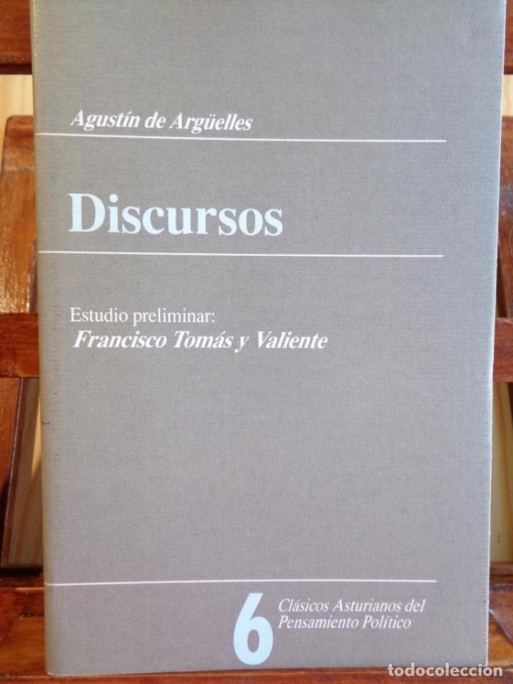 Libros: DISCURSOS - AGUST&Iacute;N DE ARG&Uuml;ELLES - Foto 1