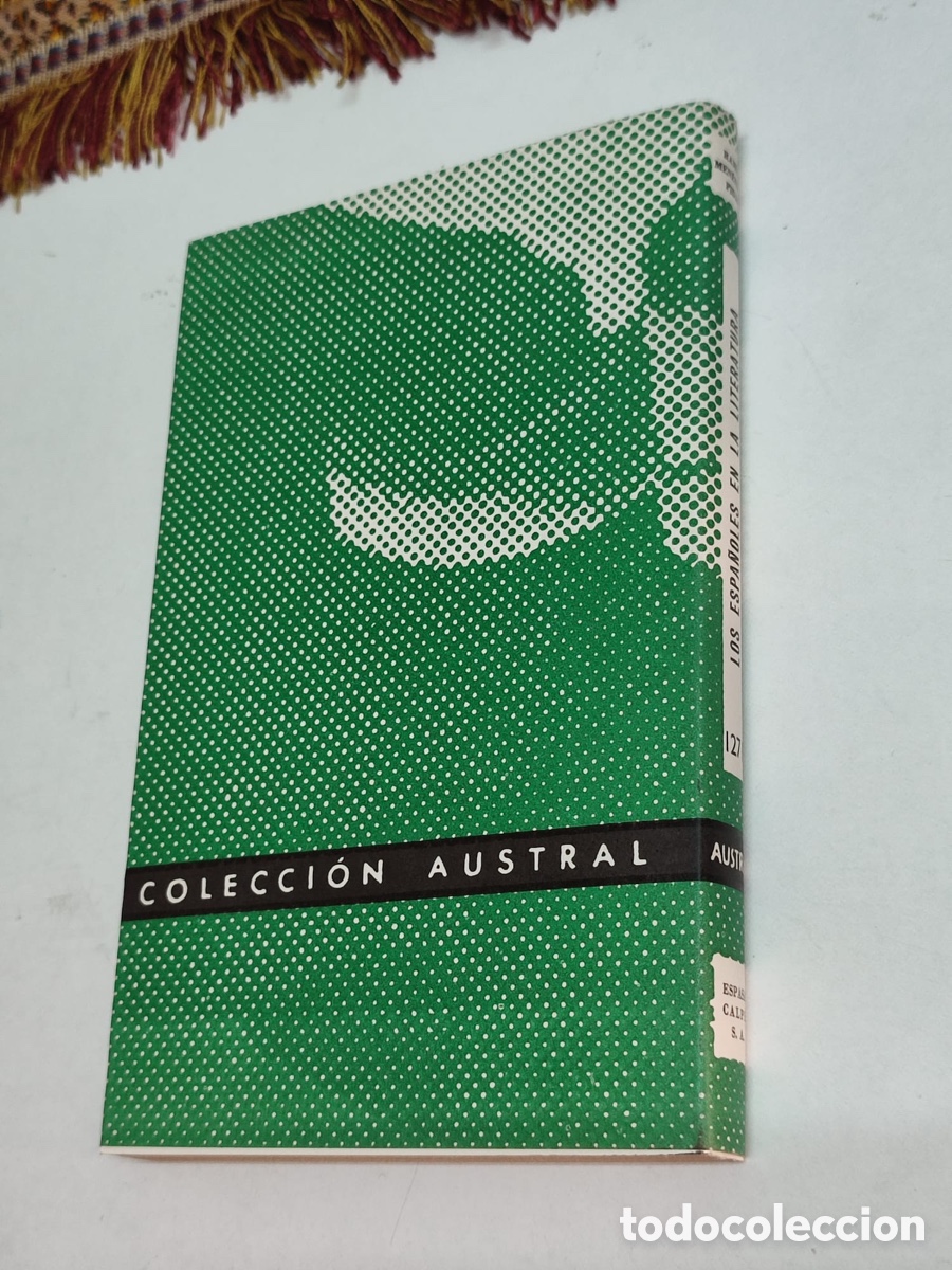 Libros: Ram&oacute;n Men&eacute;ndez Pidal Los espa&ntilde;oles en la literatura - Foto 4
