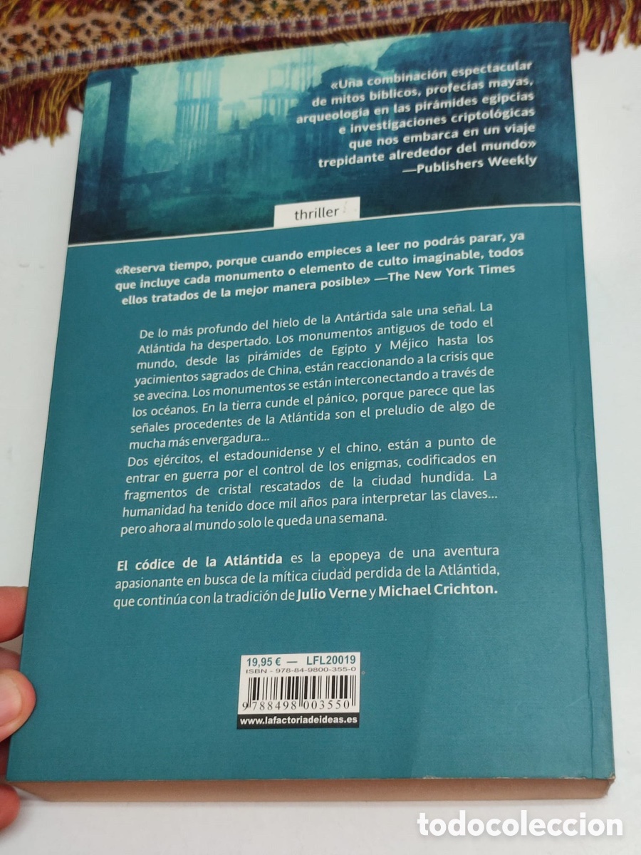Libros: Stel Paulou El c&oacute;dice de la Atl&aacute;ntida - Foto 4