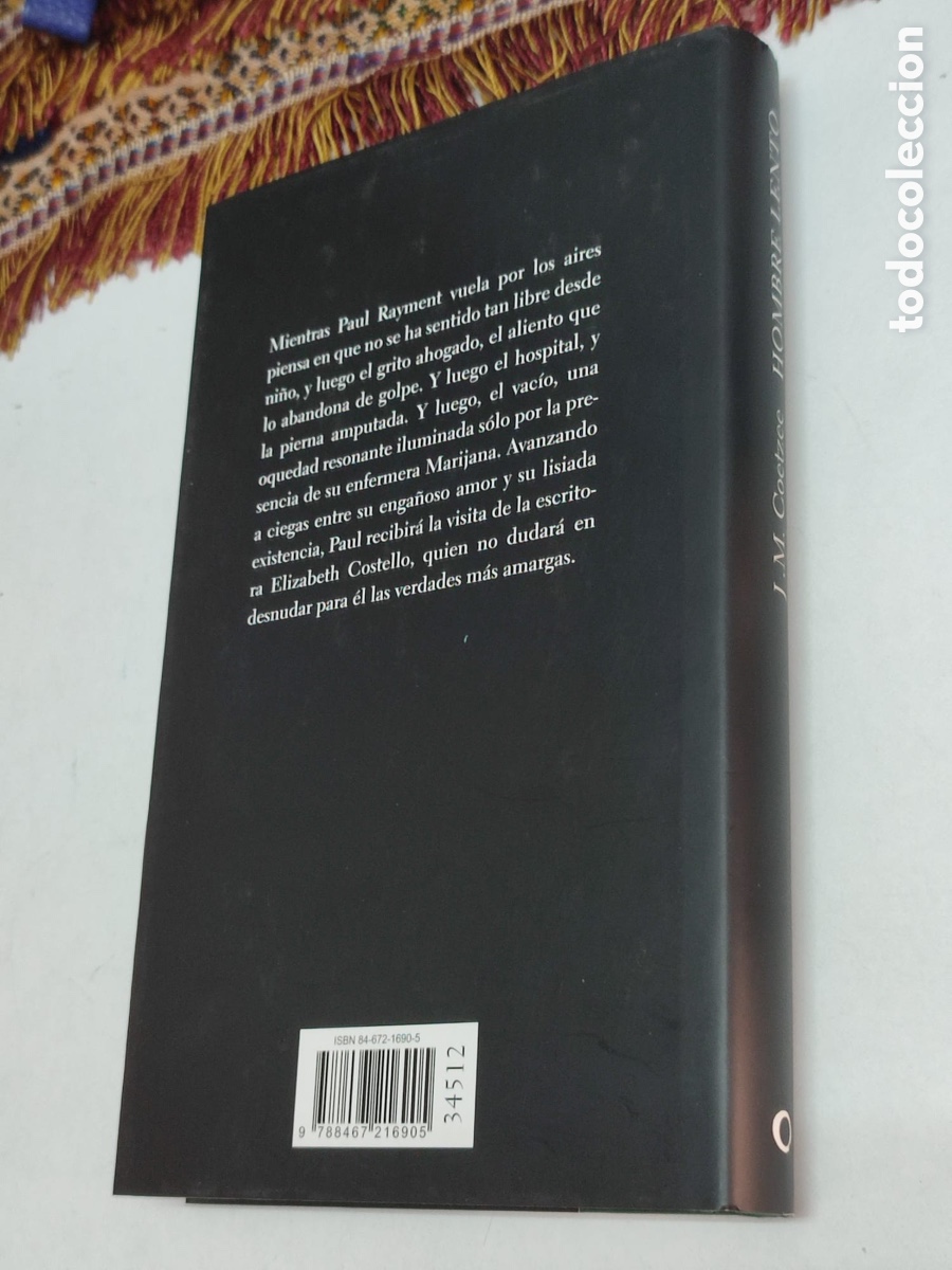 Libros: J.M. Coetzee Hombre Lento - Foto 4