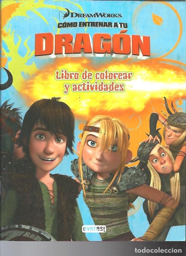 Libros: COMO ENTRENAR A TU DRAGON LIBRO DE COLOREAR Y ACTIVIDADES - Foto 1
