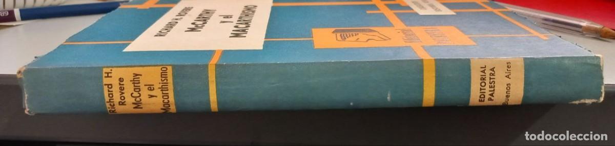Libros: Mccarthy y el Mccarthismo. - ROVERE, Richard H.: - Foto 3