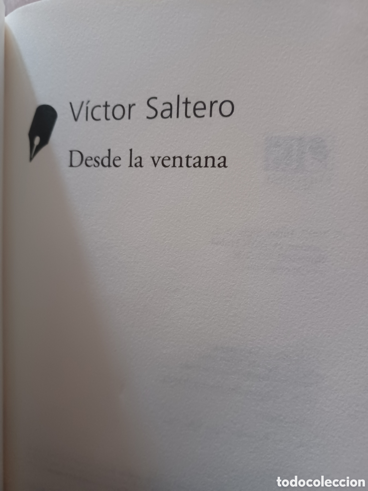 Libros: Barybook 214 Desde la ventana Victor Saltero - Foto 2