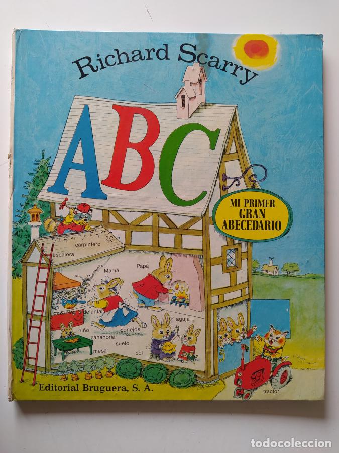 Libros: Mi primer gran ABC Abecedario. - Richard Scarry. TDK549B - Foto 1