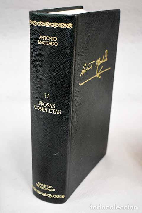 Libros: Prosas Completas, tomo II.- Machado, Antonio - Foto 1