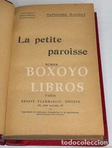 Libros: DAUDET, Alphonse. La petite paroisse. Roman - Foto 2